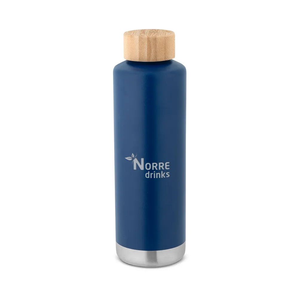 NORRE BOTTLE. Garrafa térmica em aço inox de parede dupla isolada a vácuo (640 mL)